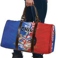 Chile Flag Map Travel Bag Happy Independence Day