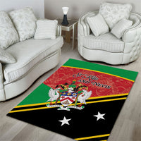 Saint Kitts and Nevis Area Rug Happy Independence Day