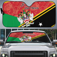 Saint Kitts and Nevis Auto Sun Shade Happy Independence Day