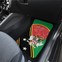 Personalized Saint Kitts and Nevis Car Mats Happy Independence Day