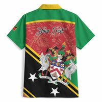 Personalized Saint Kitts and Nevis Hawaiian Shirt Happy Independence Day