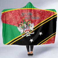 Saint Kitts and Nevis Hooded Blanket Happy Independence Day
