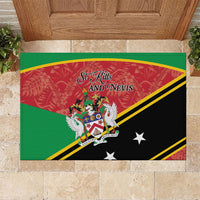 Saint Kitts and Nevis Rubber Doormat Happy Independence Day