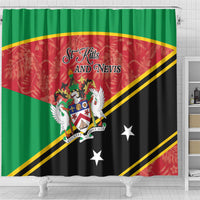 Saint Kitts and Nevis Shower Curtain Happy Independence Day