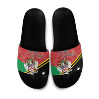 Saint Kitts and Nevis Slide Sandals Happy Independence Day