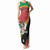 Personalized Saint Kitts and Nevis Tank Maxi Dress Happy Independence Day