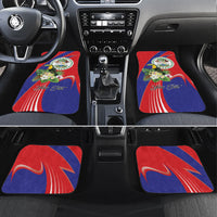 Personalized Belize Toucan Tropical Car Mats Happy Independence Day