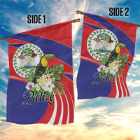 Belize Toucan Tropical Garden Flag Happy Independence Day
