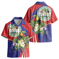 Personalized Belize Toucan Tropical Kid Hawaiian Shirt Happy Independence Day
