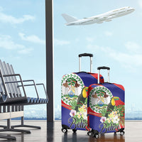Belize Toucan Tropical Luggage Cover Happy Independence Day