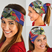 Belize Toucan Tropical Neck Gaiter Happy Independence Day