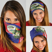 Belize Toucan Tropical Neck Gaiter Happy Independence Day