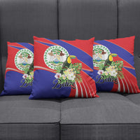 Belize Toucan Tropical Pillow Cover Happy Independence Day
