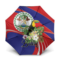 Belize Toucan Tropical Umbrella Happy Independence Day