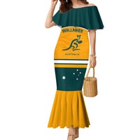 Australia Rugby Mermaid Dress Wallabies Go 2023 World Cup - Wonder Print Shop