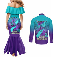 personalised-stay-your-story-is-not-over-suicide-prevention-couples-matching-mermaid-dress-and-long-sleeve-button-shirts
