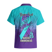 Personalised Stay Your Story is Not Over Suicide Prevention Hawaiian Shirt - Wonder Print Shop