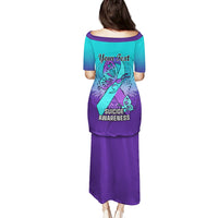 Personalised Stay Your Story is Not Over Suicide Prevention Puletasi - Wonder Print Shop