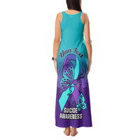 Personalised Stay Your Story is Not Over Suicide Prevention Tank Maxi Dress - Wonder Print Shop