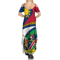Namibia Rugby Summer Maxi Dress Welwitschias Go 2023 World Cup - Wonder Print Shop