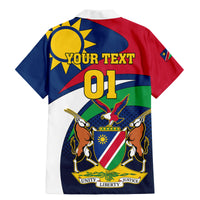 Custom Namibia Rugby Family Matching Mermaid Dress and Hawaiian Shirt Welwitschias Go 2023 World Cup - Wonder Print Shop