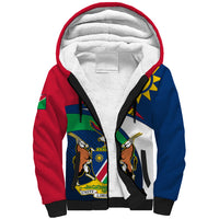Custom Namibia Rugby Sherpa Hoodie Welwitschias Go 2023 World Cup - Wonder Print Shop