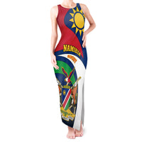 Custom Namibia Rugby Tank Maxi Dress Welwitschias Go 2023 World Cup - Wonder Print Shop