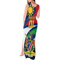 Custom Namibia Rugby Tank Maxi Dress Welwitschias Go 2023 World Cup - Wonder Print Shop