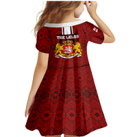 Georgia Rugby Family Matching Mermaid Dress and Hawaiian Shirt The Lelos Go 2023 World Cup - Wonder Print Shop