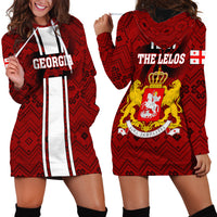 Georgia Rugby Hoodie Dress The Lelos Go 2023 World Cup - Wonder Print Shop