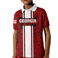 Georgia Rugby Kid Polo Shirt The Lelos Go 2023 World Cup - Wonder Print Shop
