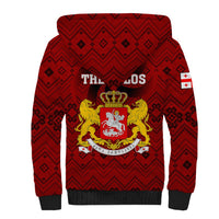 Georgia Rugby Sherpa Hoodie The Lelos Go 2023 World Cup - Wonder Print Shop