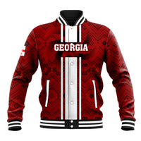 Custom Georgia Rugby Baseball Jacket The Lelos Go 2023 World Cup - Wonder Print Shop
