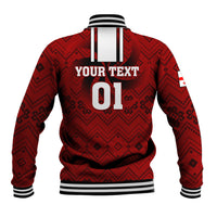 Custom Georgia Rugby Baseball Jacket The Lelos Go 2023 World Cup - Wonder Print Shop