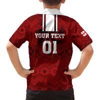 Custom Georgia Rugby Family Matching Off Shoulder Short Dress and Hawaiian Shirt The Lelos Go 2023 World Cup - Wonder Print Shop