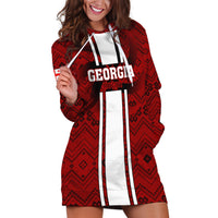 Custom Georgia Rugby Hoodie Dress The Lelos Go 2023 World Cup - Wonder Print Shop