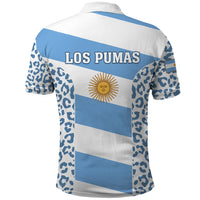 Argentina Rugby Polo Shirt Los Pumas Go 2023 World Cup - Wonder Print Shop