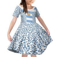 Custom Argentina Rugby Family Matching Long Sleeve Bodycon Dress and Hawaiian Shirt Los Pumas Go 2023 World Cup - Wonder Print Shop