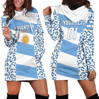 Custom Argentina Rugby Hoodie Dress Los Pumas Go 2023 World Cup - Wonder Print Shop