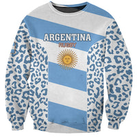 Custom Argentina Rugby Sweatshirt Los Pumas Go 2023 World Cup - Wonder Print Shop