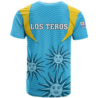 Uruguay Rugby T Shirt Los Teros Go 2023 World Cup - Wonder Print Shop