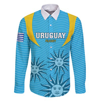 Custom Uruguay Rugby Family Matching Off Shoulder Short Dress and Hawaiian Shirt Los Teros Go 2023 World Cup - Wonder Print Shop