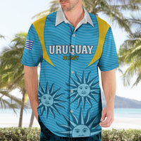 Custom Uruguay Rugby Hawaiian Shirt Los Teros Go 2023 World Cup - Wonder Print Shop