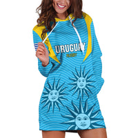 Custom Uruguay Rugby Hoodie Dress Los Teros Go 2023 World Cup - Wonder Print Shop