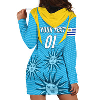 Custom Uruguay Rugby Hoodie Dress Los Teros Go 2023 World Cup - Wonder Print Shop