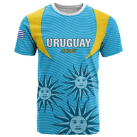 Custom Uruguay Rugby T Shirt Los Teros Go 2023 World Cup - Wonder Print Shop