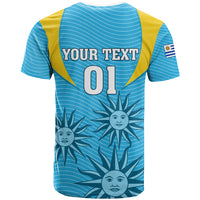 Custom Uruguay Rugby T Shirt Los Teros Go 2023 World Cup - Wonder Print Shop