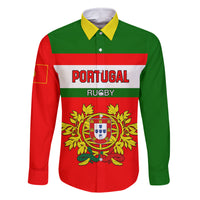 Portugal Rugby Family Matching Summer Maxi Dress and Hawaiian Shirt Os Lobos Go 2023 World Cup - Wonder Print Shop