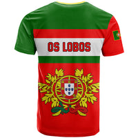 Portugal Rugby T Shirt Os Lobos Go 2023 World Cup - Wonder Print Shop