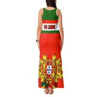 Portugal Rugby Tank Maxi Dress Os Lobos Go 2023 World Cup - Wonder Print Shop